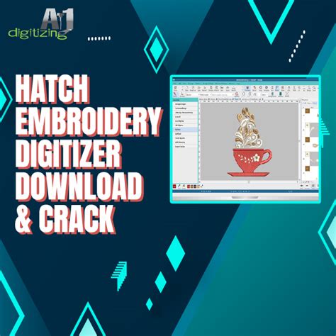 SewWhat-Pro and SewArt 3. . Hatch embroidery digitizer crack download